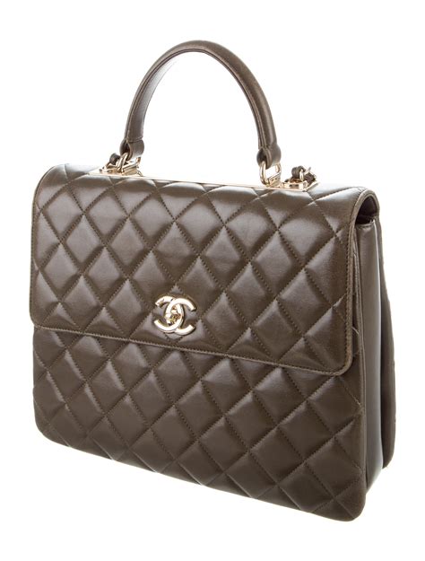 chanel large trendy cc bag|chanel flap with top handle.